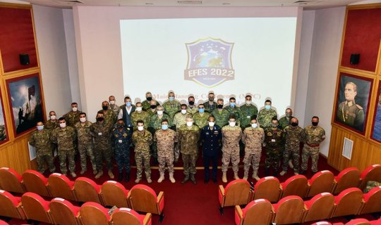 Azərbaycan hərbçiləri beynəlxalq konfransda iştirak edib