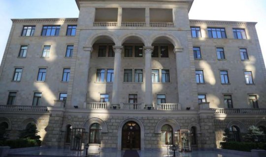 Azərbaycan Müdafiə Nazirliyi Ermənistana xəbərdarlıq etdi