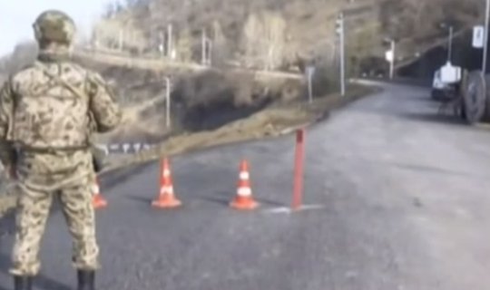 Şuşada terrorçunun qumbara partlatdığı yerdən yeni görüntülər - VİDEO