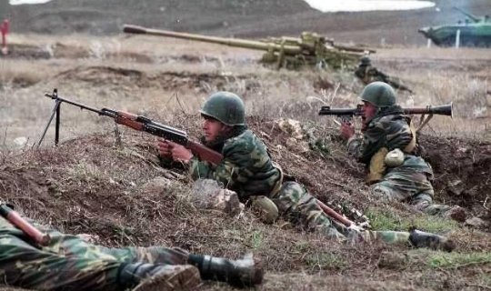 Erməni ordusu döyüş hazırlığı vəziyyətinə gətirilib