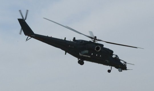 Hərbi helikopterin qara qutusu tapıldı