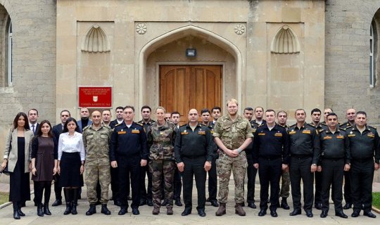 NATO qrupu Bakıda təlim keçdi