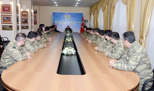 Azərbaycan Ordusunda tərbiyə işinin təşkili üzrə kurs keçirilib