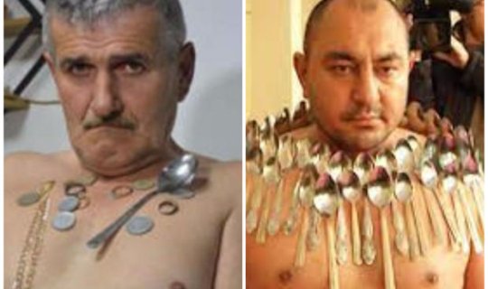 “Maqnit adam” “Ginnesin Rekordlar Kitabı”na düşmək üçün azərbaycanlı ilə yarışır - VİDEO