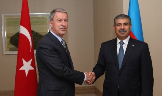 Hulusi Akar şəhidimizlə bağlı başsağlığı verdi