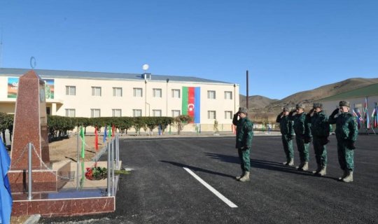 Qubadlıda yeni qərargah binaxadsı istifadəyə verildi - FOTOLAR