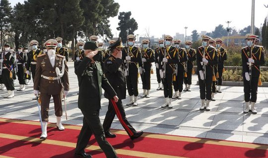 Zakir Həsənov İran ordusunun Baş Qərargah rəisi ilə görüşüb - FOTO/YENİLƏNİB