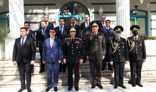 Zakir Həsənov Azərbaycanın İrandakı səfirliyində olub - FOTO