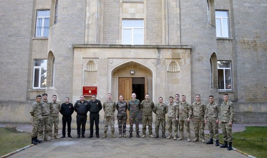 NATO zabitləri Azərbaycanda partlayıcı qurğularla bağlı təlim keçir - FOTO