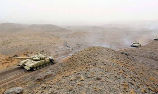Naxçıvanda tank bölməsi qəfil yoxlanıldı - VİDEO