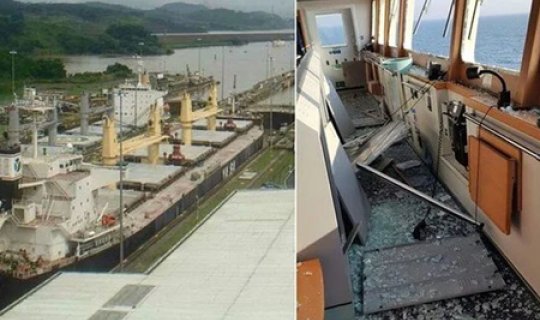 Qara dənizdə atılan bomba Türkiyə gəmisinə dəydi