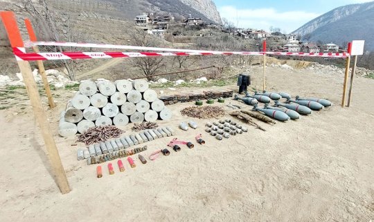 Müdafiə Nazirliyi azad olunmuş ərazilərdə aşkarladığı minaların sayını açıqladı