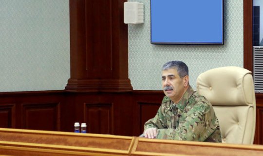 Zakir Həsənovdan tapşırıq: “Müasir silahların tətbiqinə hər an hazır olun”