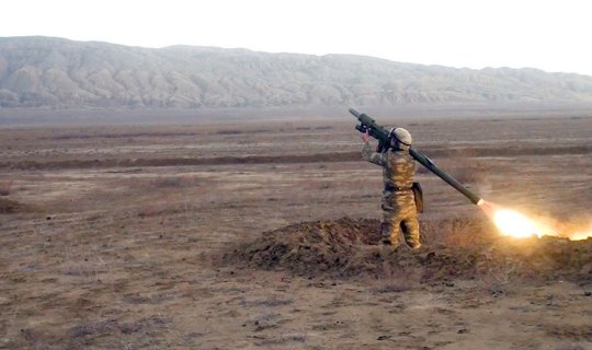 Hava hücumundan müdafiə bölmələrinin taktiki təlimləri keçirilib