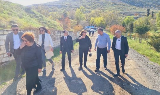İCOMOS-un vitse-prezidenti Ağdam şəhərinə səfər edib - FOTO