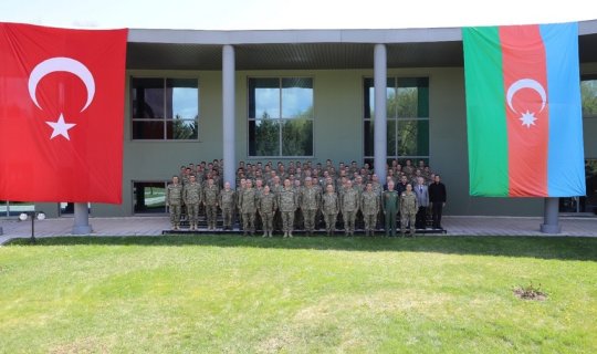 Azərbaycan hərbçiləri Türkiyədə növbəti təlim kursu keçiblər - FOTO