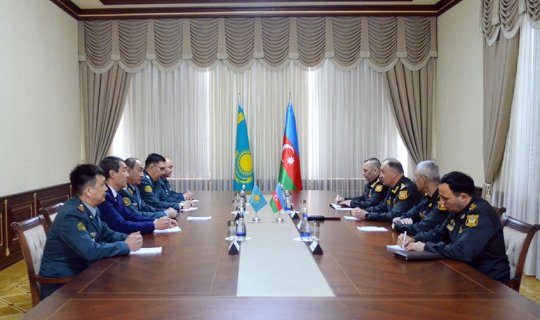 Kərim Vəliyev Qazaxıstan nümayəndə heyəti ilə görüşüb