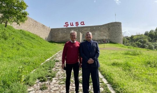 Almaniya səfiri Şuşada səfərdədir