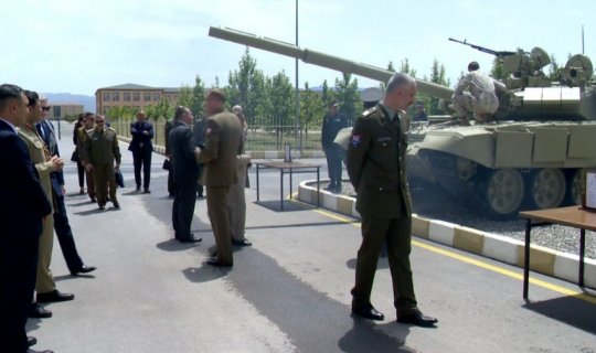 Xarici dövlətlərin hərbi attaşeləri Naxçıvana səfər ediblər - FOTOLAR