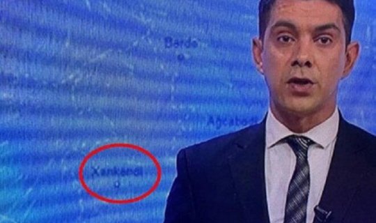 Ermənistan televiziyasında Xankəndi mesajıxa0