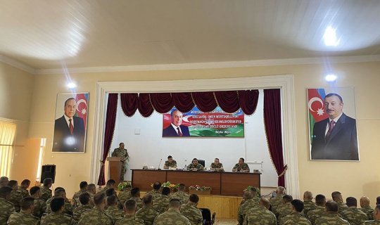 Azərbaycan Ordusunda maddi-texniki təminat üzrə təlim-metodiki toplanış keçirilib