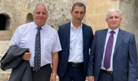 Azərbaycanın bir qrup alimi Ağdamda bərpa işləri ilə tanış olub - FOTO