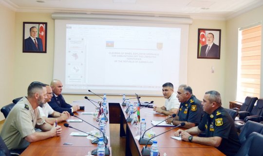Azərbaycan ilə Latviya arasında hərbi əməkdaşlıq məsələləri müzakirə olunub
