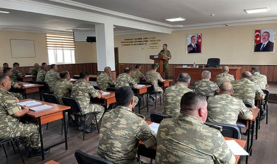 Zakir Həsənov Xocavənddə müşavirə keçirib, Qarabağdakı əməliyyat şəraiti təhlil edilib