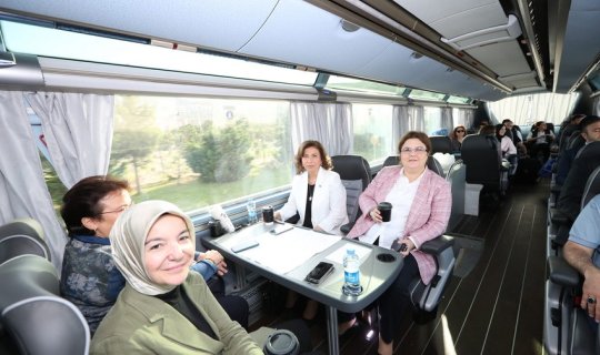 Türkiyənin ailə və sosial xidmətlər naziri Şuşaya gedib