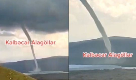 Kəlbəcərdə maraqlı təbiət hadisəsi – VİDEO