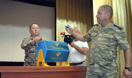 “Artilleriya atəşinin ustaları” müsabiqəsinin püşkatma mərasimi keçirilib - FOTO