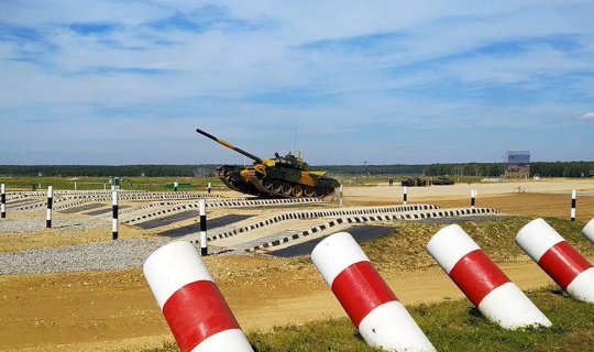 Azərbaycan hərbçiləri “Tank biatlonu” müsabiqəsində ilk yarışa başlayıb