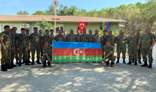 Azərbaycan hərbçiləri Türkiyədə təlimdə iştirak edib