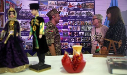 Alabino poliqonundakı “Dostluq evi”ndə Azərbaycan pavilyonu yaradılıb