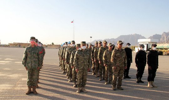 Hərbi qulluqçularımız İranda səfərdədirlər