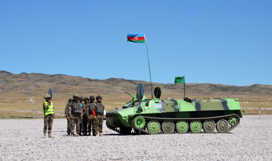 “Artilleriya atəşinin ustaları” müsabiqəsinin növbəti mərhələsi keçirilib
