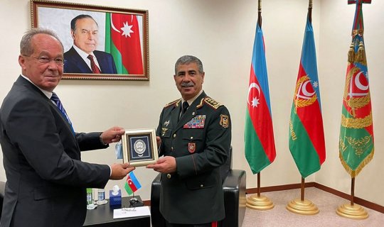 Zakir Həsənov Sifet Podçiç ilə görüşüb - FOTO