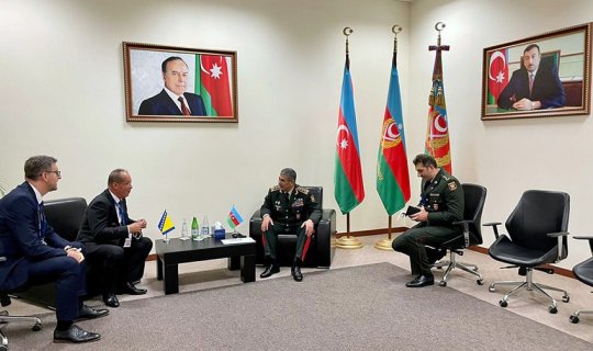 Azərbaycan ilə Belarus arasında hərbi əməkdaşlıq məsələləri müzakirə edilib