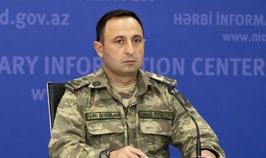 Azərbaycan Müdafiə Nazirliyi brifinq keçirdi - VİDEO