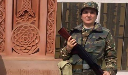 Azərbaycan Ordusu erməni qadın terrorçunu zərərsizləşdirib - FOTO/VİDEO