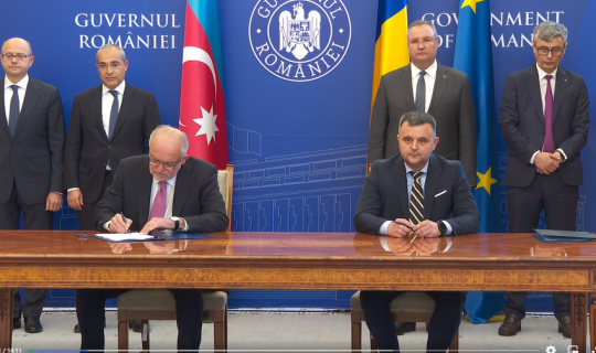 “Romgaz” və SOCAR arasında əməkdaşlığa dair Anlaşma Memorandumu imzalandı