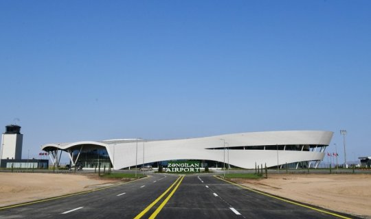 Zəngilan aeroportundan FOTOREPORTAJ