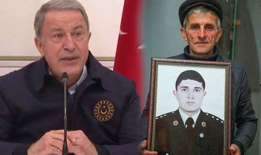 Hulusi Akarın danışarkən kövrəldiyi şəhidin evindən - Videoreportaj