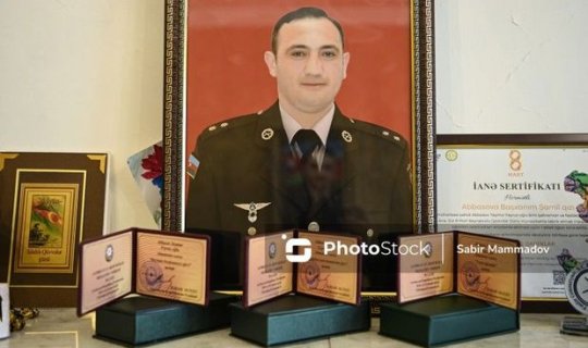 Şəhid Teymur Abbasovun anası: “Balam ən uca zirvəyə yüksəldi” - FOTO