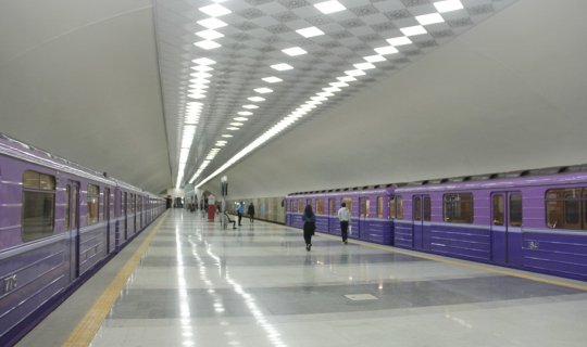 Metroda 7 vaqonlu qatarlar xəttə buraxıldı