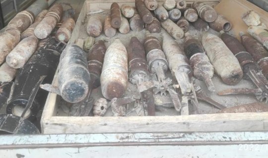 Xızıda hərbi sursat aşkarlanıb