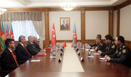 Zakir Həsənov Türkiyənin hərbiyönümlü QHT rəhbərləri ilə görüşüb - FOTO