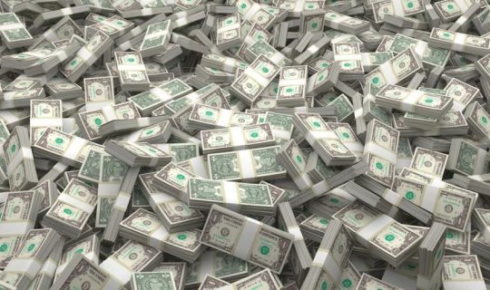 Bir milyon dolların çəkisi nə qədərdir?