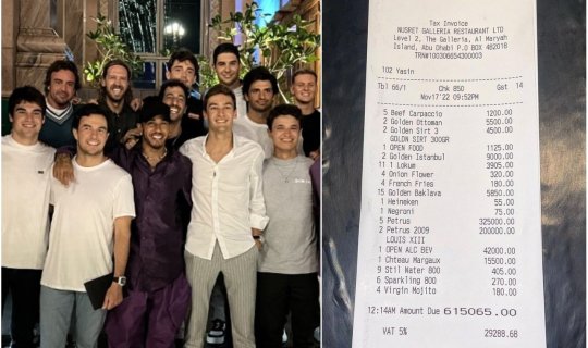 Nüsretin restoranında 615 MİNLİK hesab - FOTO