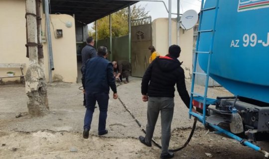 Borca görə bir qrup sakinin suyu kəsildi